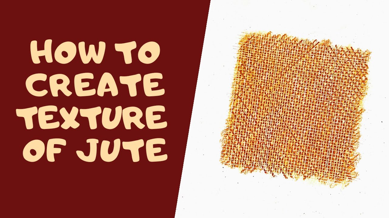 Rendering of Jute || Fabric Rendering