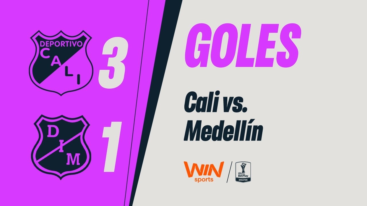 Cali vs. Medellín (goles) | Liga Femenina BetPlay Dimayor 2026 | Fecha 1
