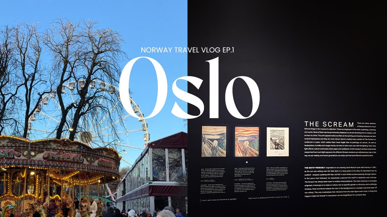 【vlog】寒冬遊挪威🇳🇴 || EP.1 奧斯陸篇 ||