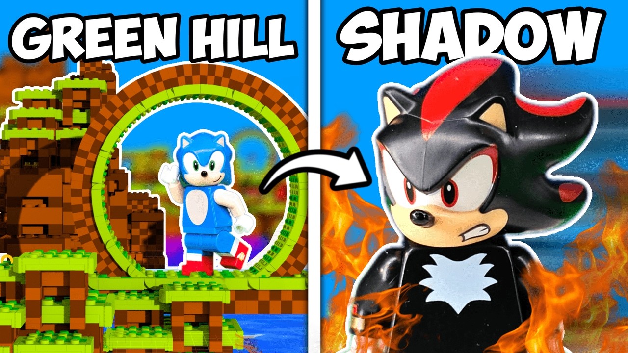 Я построил Sonic The Hedgehog 3 из LEGO