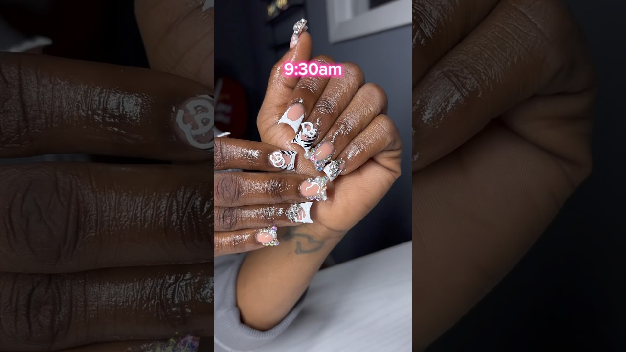 День из жизни мастера маникюра! #blacknailtechs #nails #nailsnailsnails #nailvlog