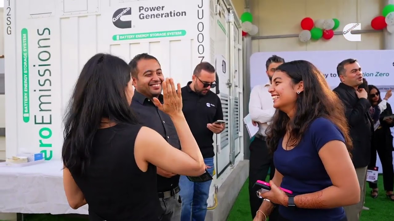 Cummins Battery Energy Storage System (BESS) Commissioned in Dubai