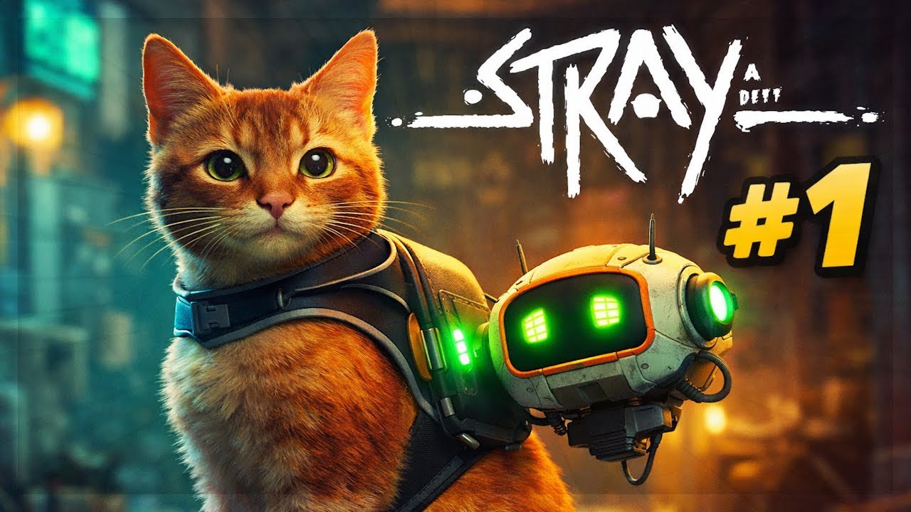 [Stray] Un Chat 🐱 et un Robot Mystérieux 🤖… l’Aventure commence ! (#1)