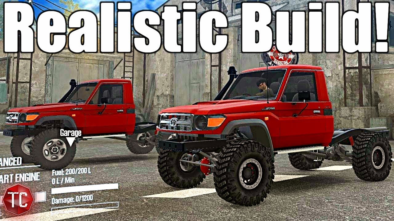 SpinTires MudRunner: NEW, REALISTIC Toyota Landcruiser LC70!
