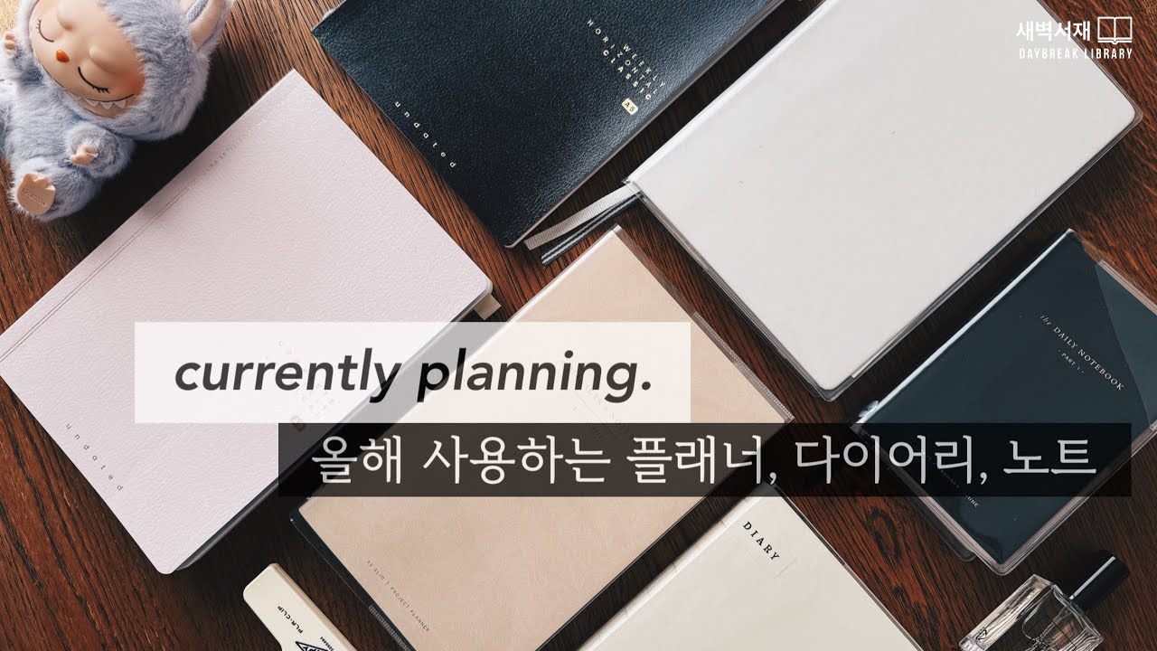 2025 다이어리, 플래너, 노트 추천! / 처음 만나는 디자인의 플래너 / Planners and notebooks for 2025