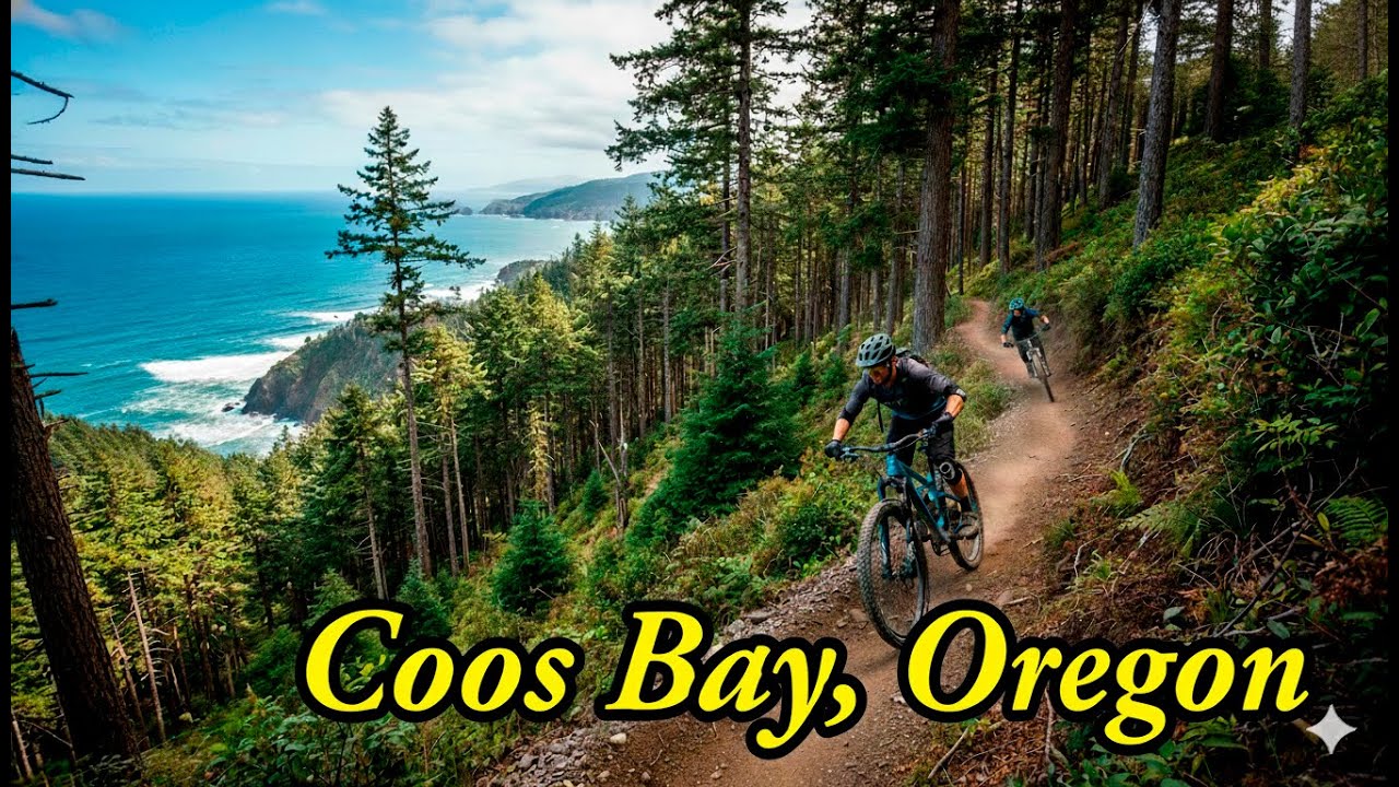 Сладкие трассы для горного велосипеда в Кус-Бей, штат Орегон &mdash; Whiskey Run Trails