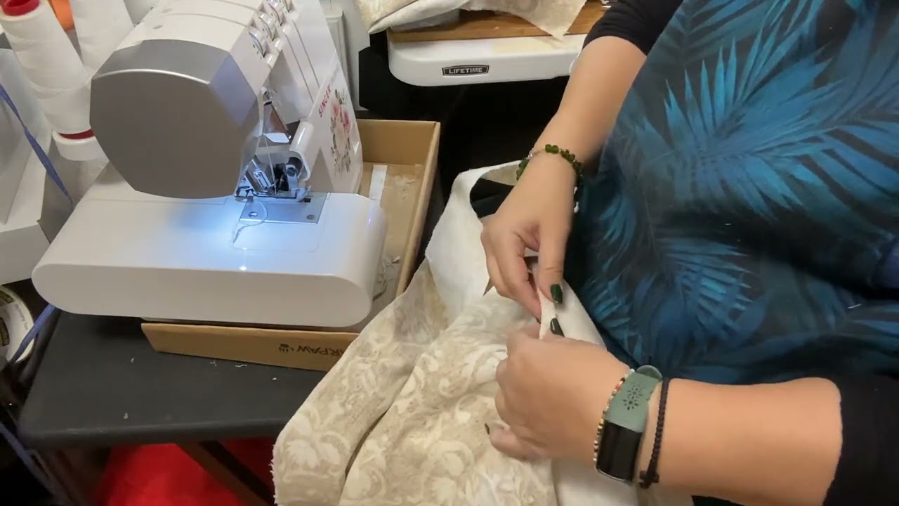 How to use the Singer Profinish Serger settings, plus hints and tips.