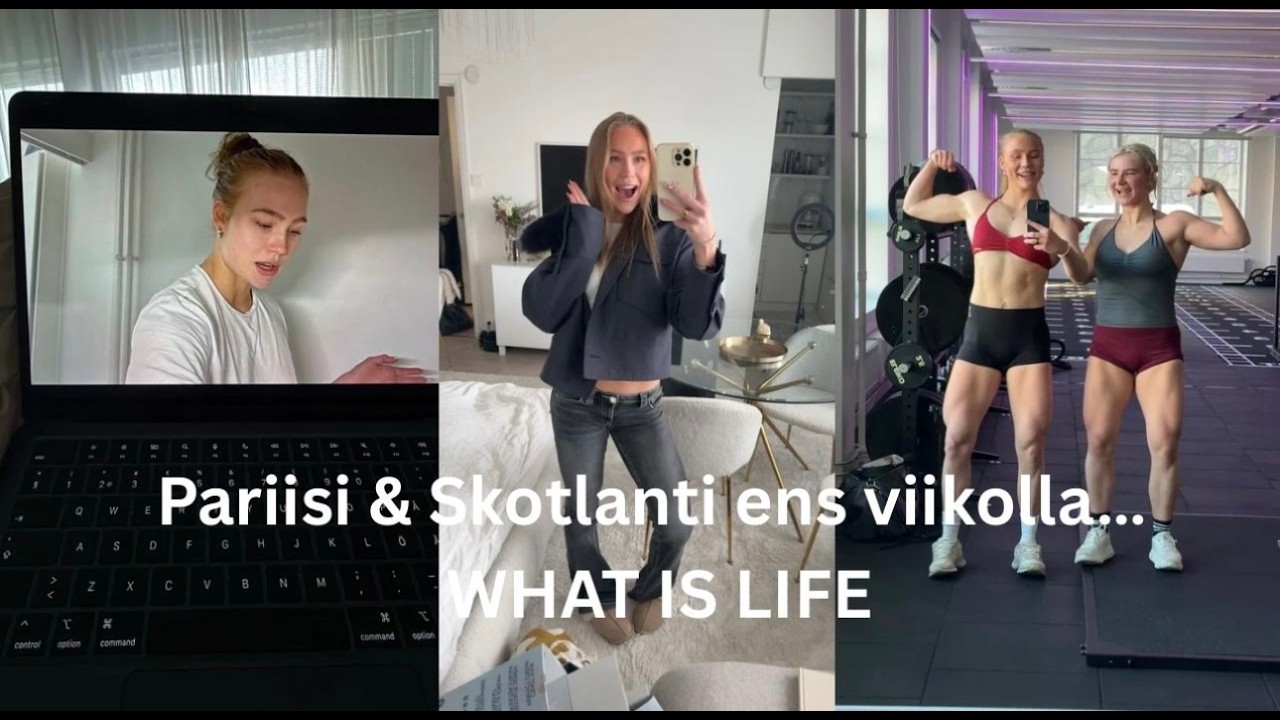 Pariisi & Skotlanti ens viikolla... WHAT IS LIFE?!