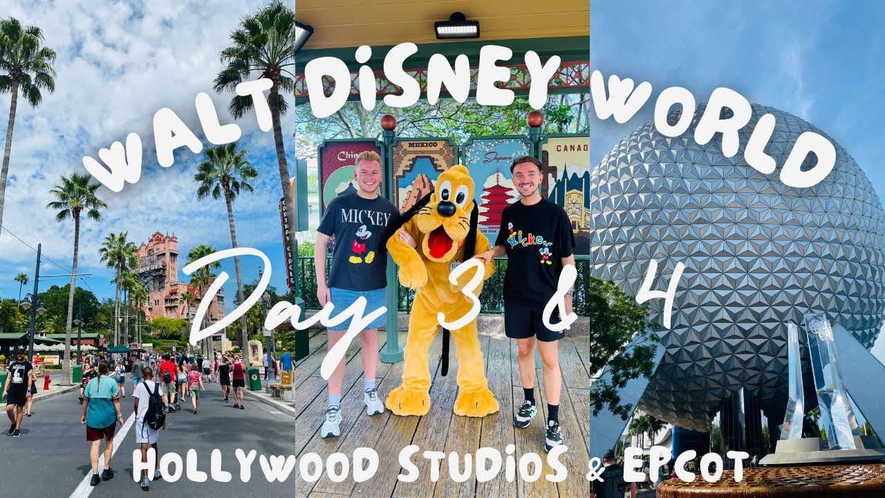 Disney World Florida Day 3 & 4  - Hollywood Studios, EPCOT and Vineland Outlets | Mr & Mr Lane