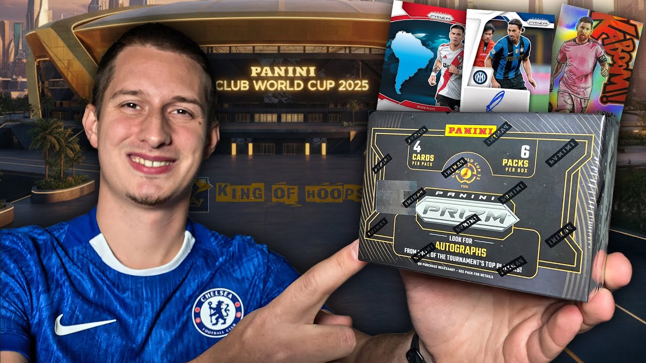 Panini Club World Cup 2025 Prizm Balster | Számozott Kártya Bontás!