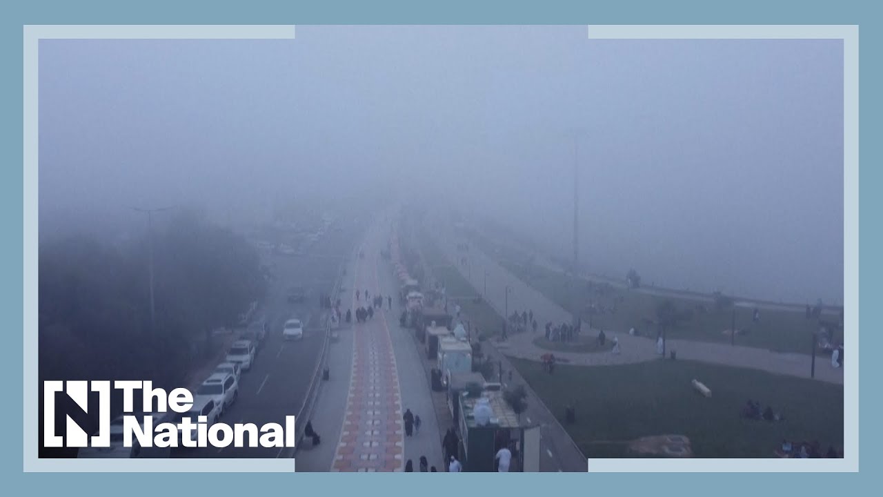 Saudis escape the heat and head to the 'city of fog'