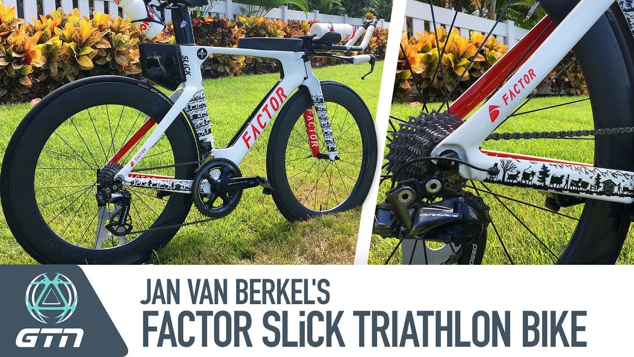 Jan Van Berkel's Custom Factor Slick Triathlon Bike