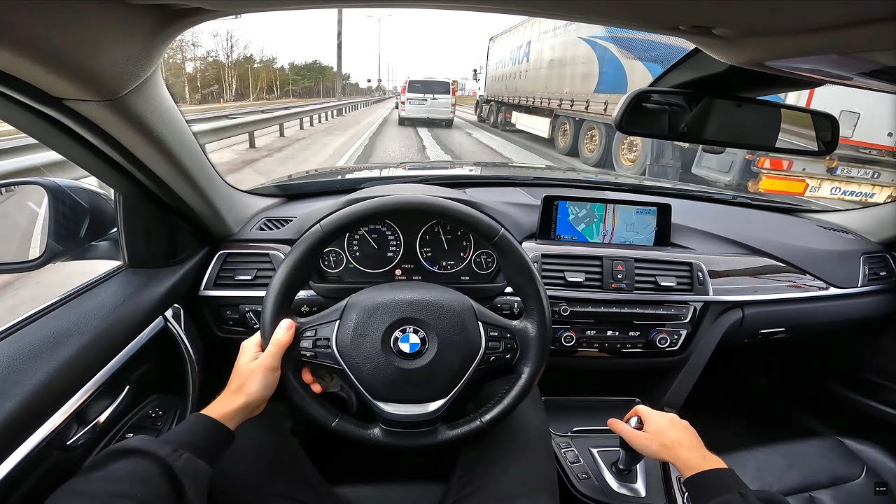 BMW F30 320D LCI 140KW 2016 Luxury Line | 4K POV Test Drive