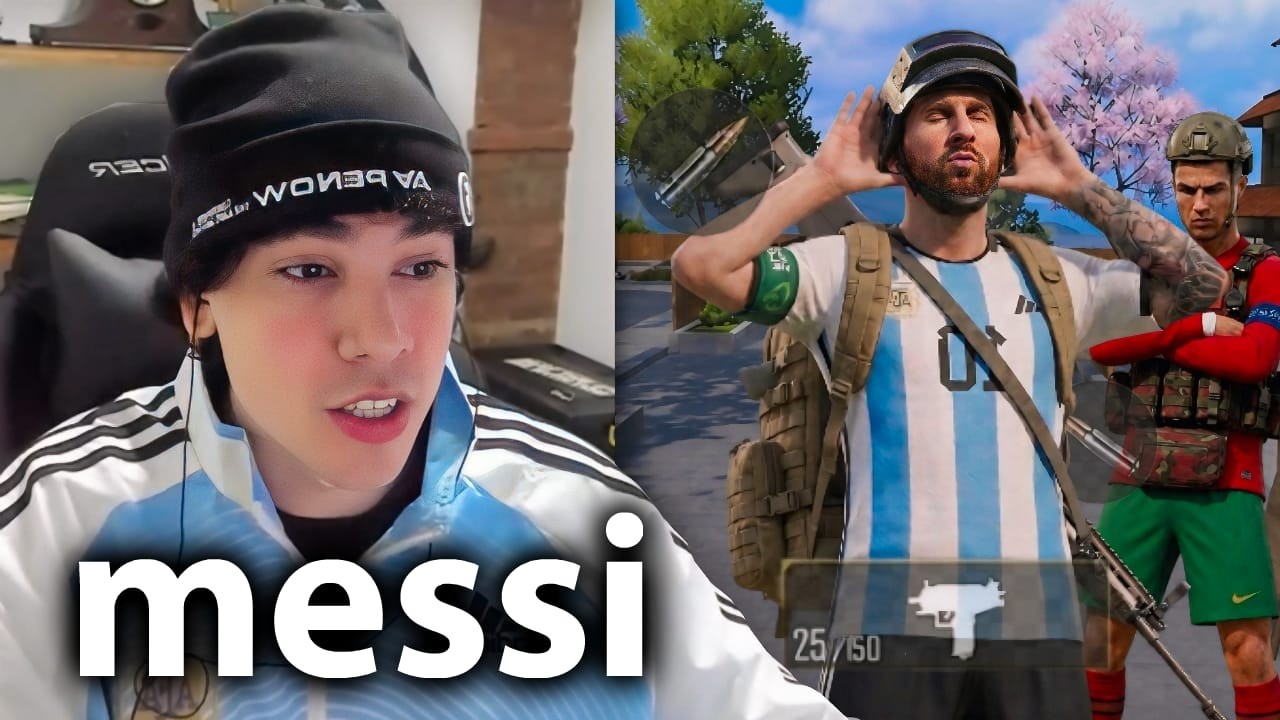 I played with Argentina in PUBG