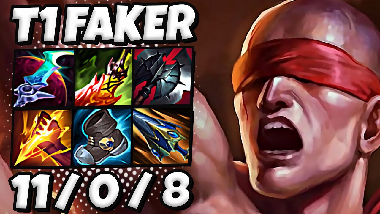 T1 Faker Lee Sin vs Warwick [ Jungle ] Patch 25.13 Ranked NA