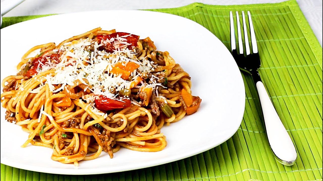 ONE POT SPAGHETTI BOLOGNESE