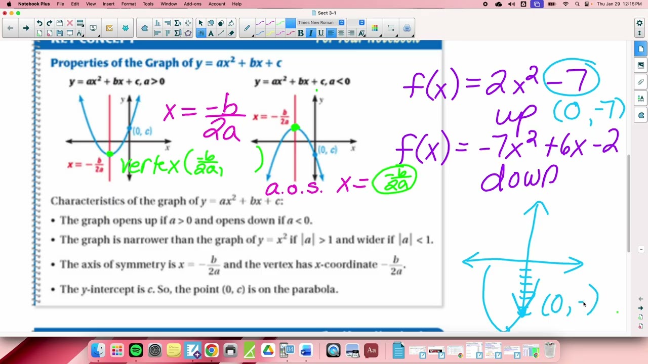 Sect 3 1 Video Before Lunch Adv Alg II