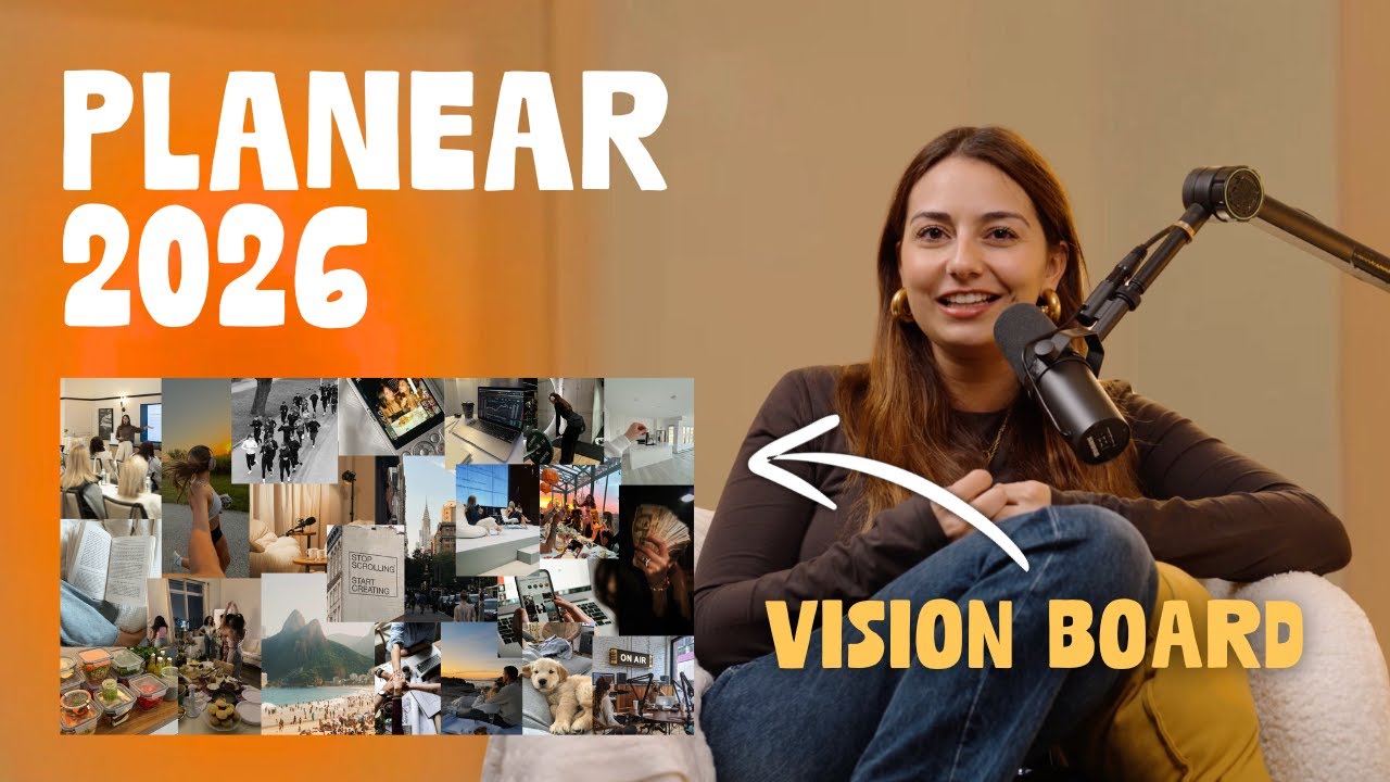 PLANEAR 2026: Vision board, Objetivos para este ano e Plano de ação para os próximos meses – AFP #64