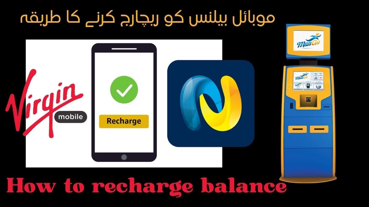 How to recharge Virgin mobile balance through NT wallet app
