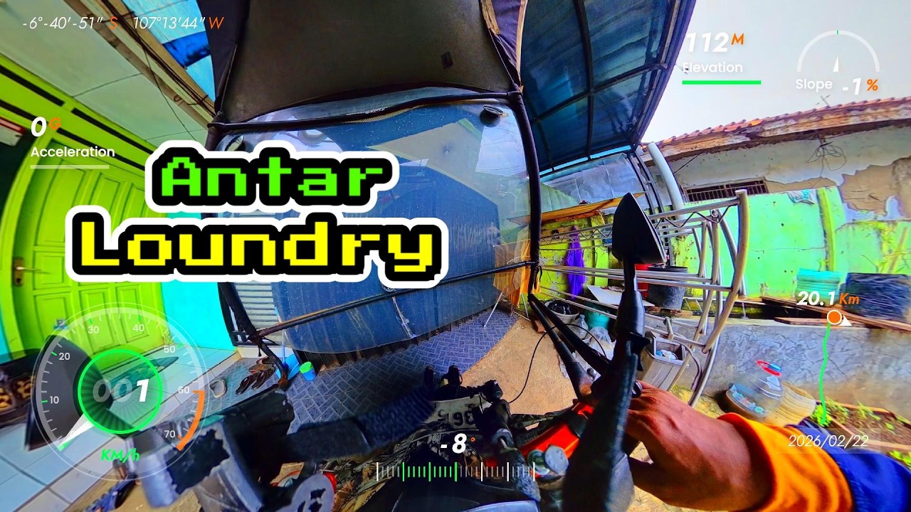 🎬 Antar Laundry ke Parung | Ramadan Delivery Hustle | February 22, 2026