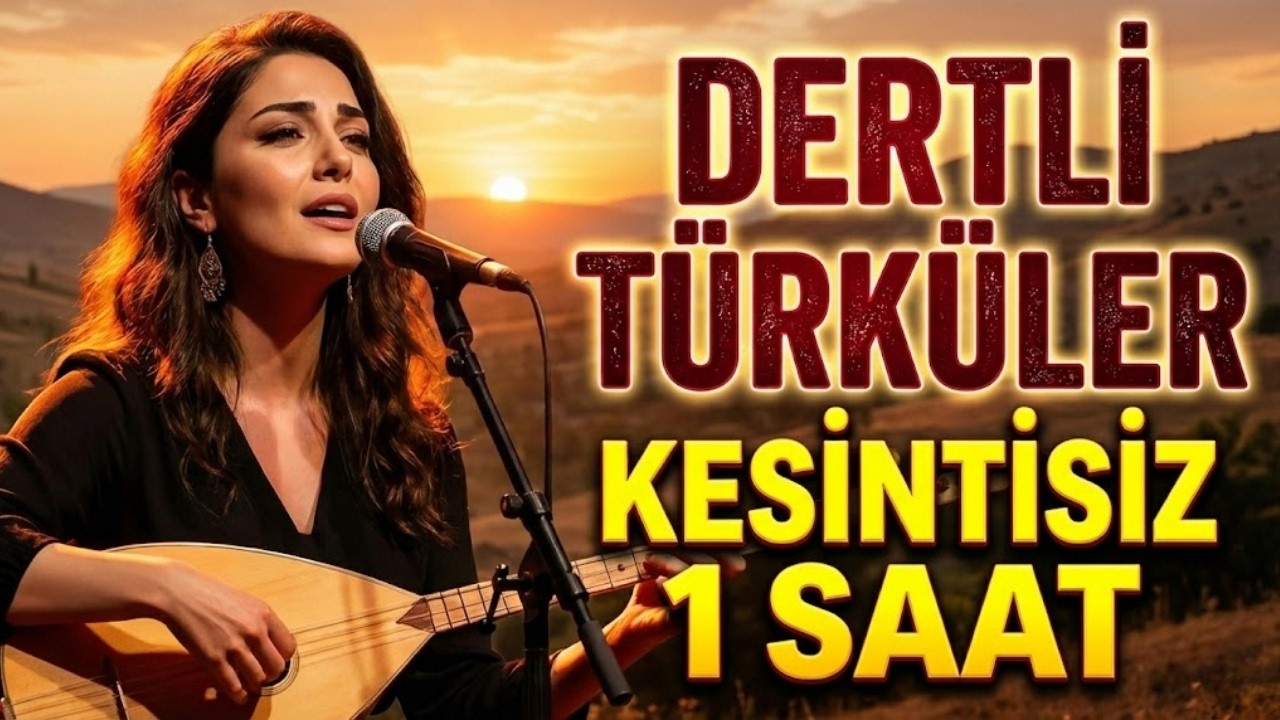 İçini Sızlatacak! Dertli Türküler | Seçme, Damar, Efkarlı & Ağlatan Türküler (Kesintisiz 1 Saat)
