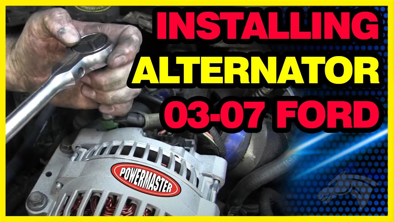 EASY INSTALL!!!  Powermaster Alternator 03-07 Ford Powerstroke 6.0L #diesel #fordtrucks #ford #fyp