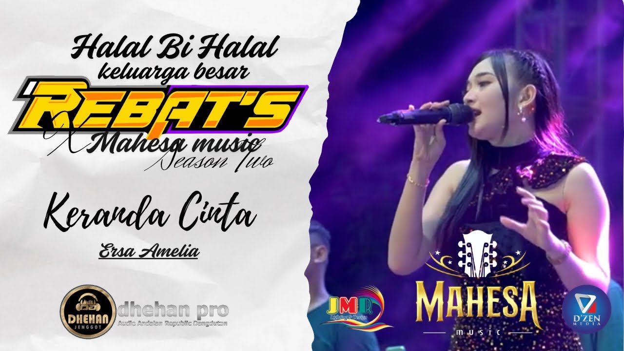 KERANDA CINTA | ERSA AMELIA REBAT’S X MAHESA SEASON TWOO❗️#mahesamusic #dangdut #dhehanpro