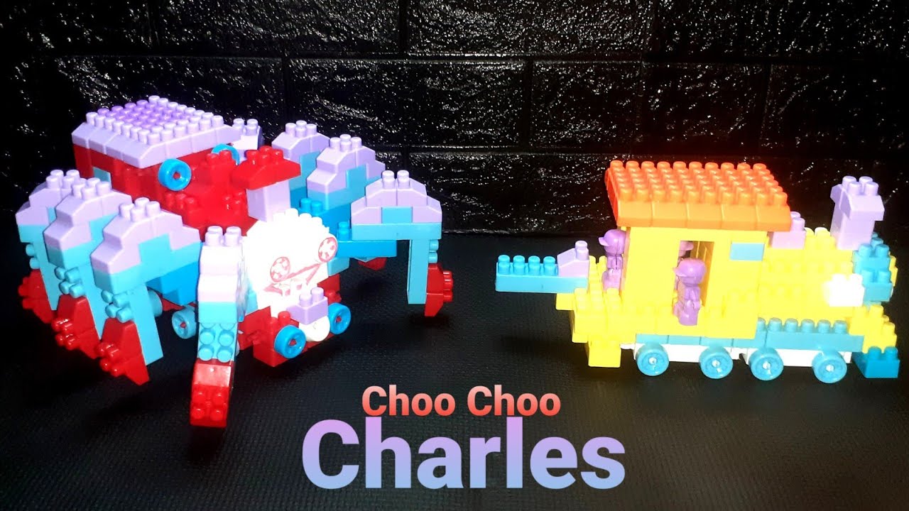 Kereta Choo Choo Charles dari lego kotak