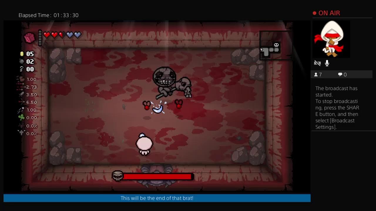 The Binding of Isaac Live Stream! Last Isaac Kill!