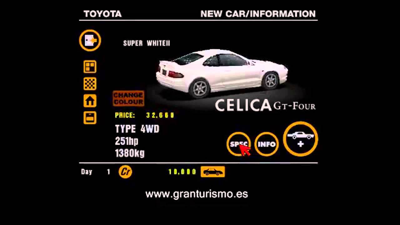 Gran Turismo 1 - Toyota Menu music remix