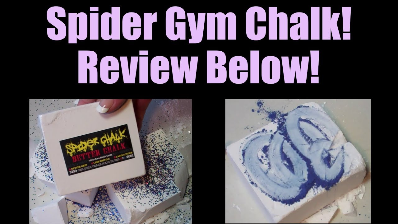 Spider Chalk Mega Block Gym Chalk! Made in USA! ASMR