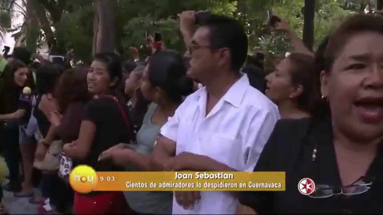 Miles de fans despiden a Joan Sebastián
