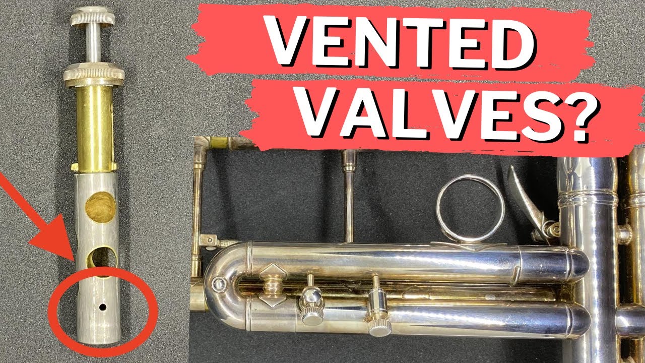 Drilling a hole in your valve ON PURPOSE? - Vented Valves for Trumpet Players