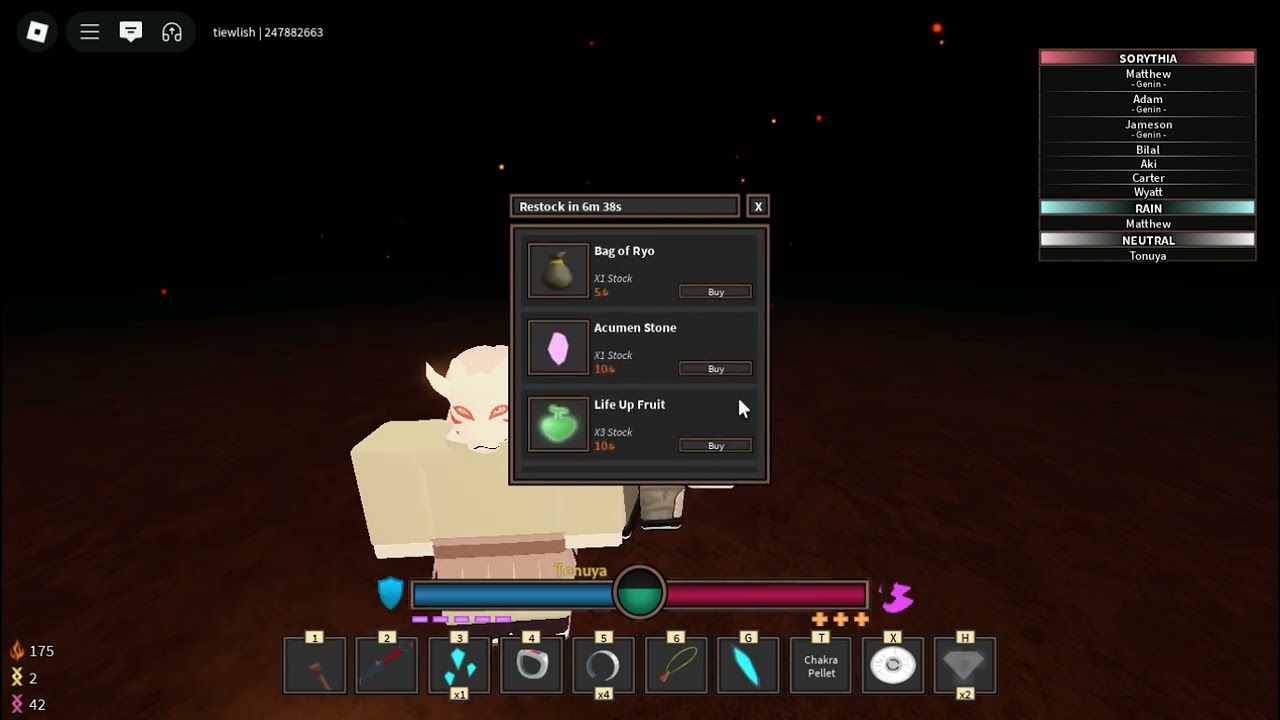 Secret Event Shop in Bloodlines