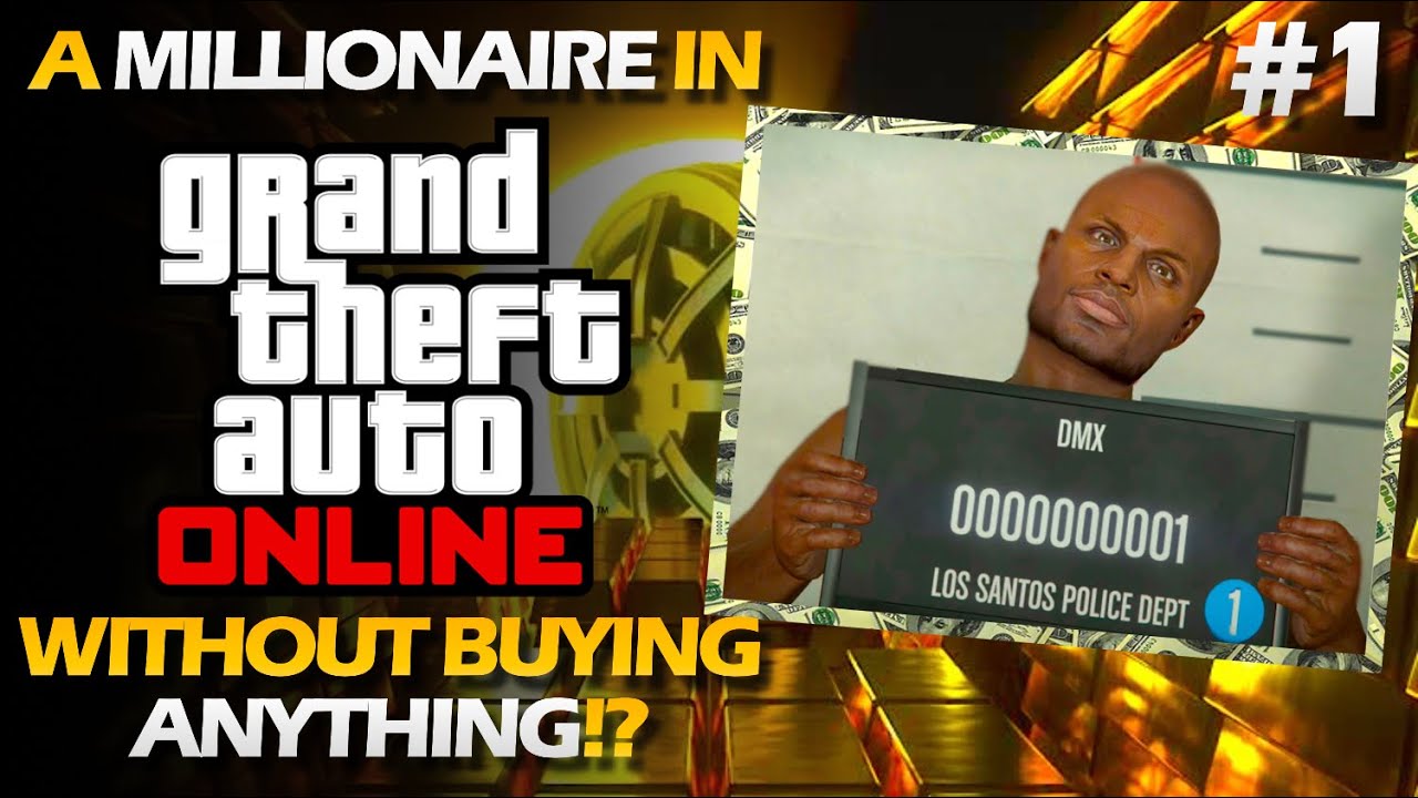 Могу ли я стать миллионером в GTA Online, ничего не покупая!? #1