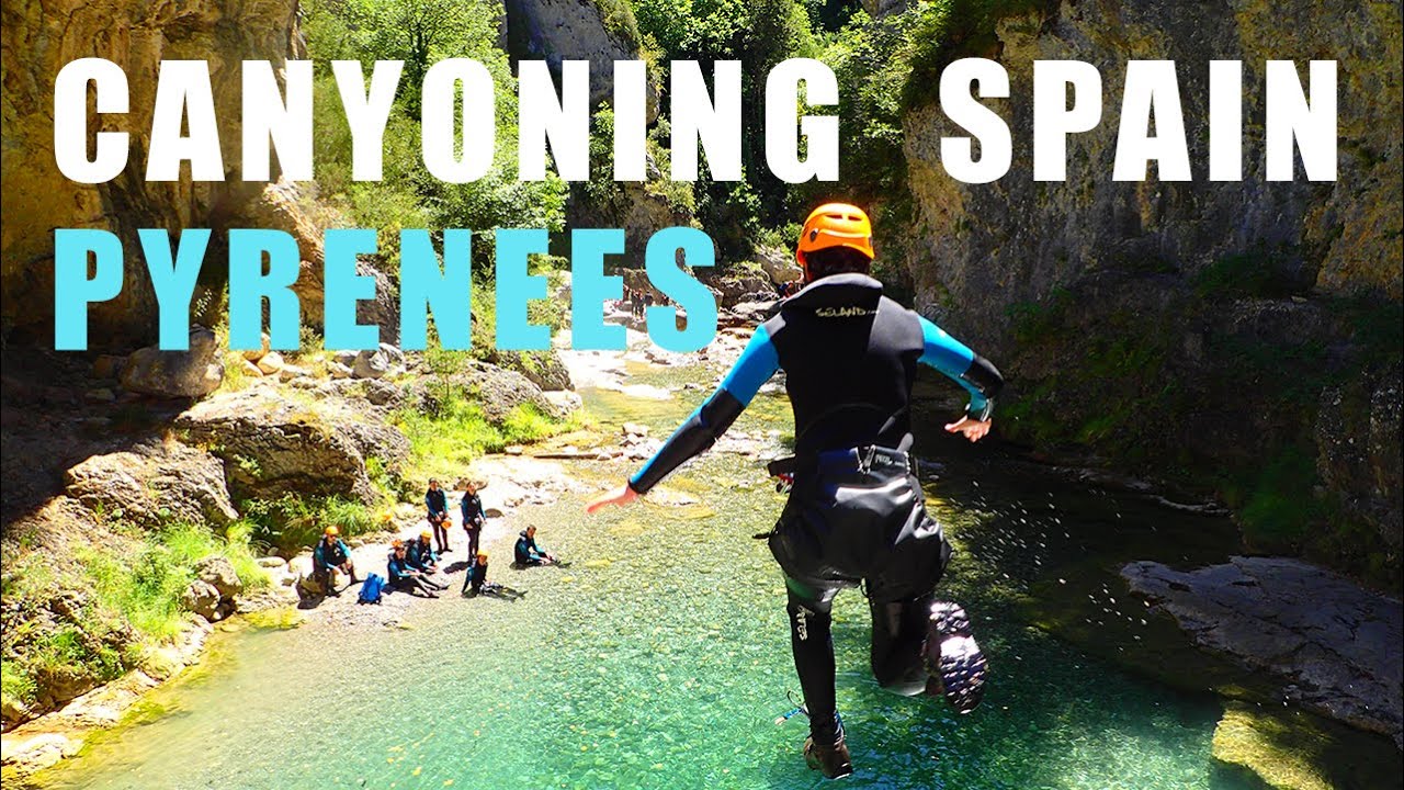 Canyoning in Spain. Spanish Pyrenees and Ordesa. Ainsa, Huesca, Spain. with www.wearecanyoneers.com