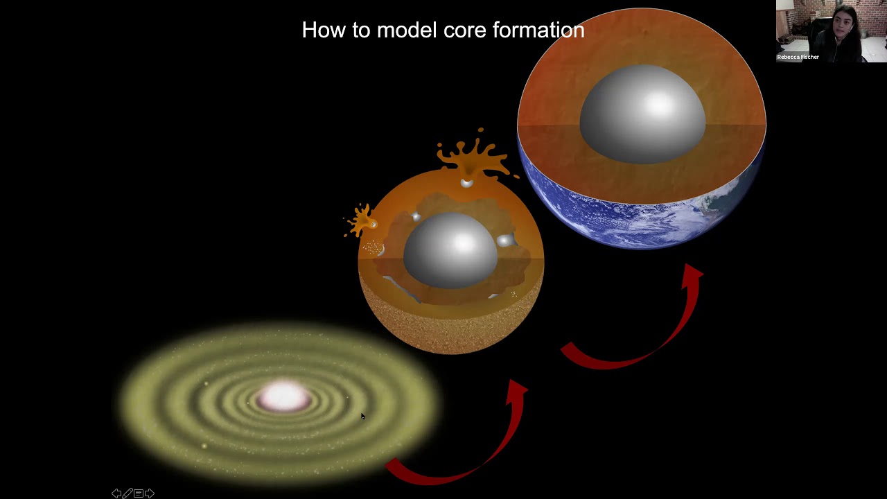 Rebecca Fischer, Core Formation on Earth and Mars, Jan 20, 2021