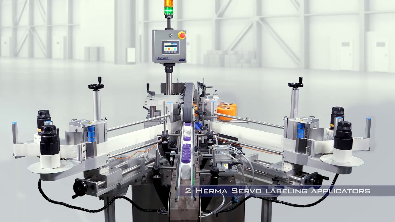 Vitamins - Nutraceutical - Notaris Front & Back Labeler