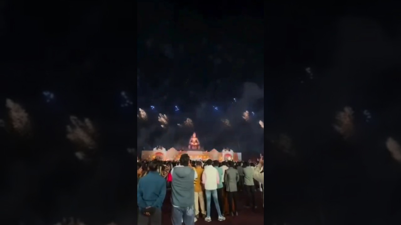 Wedding of BJP MLA Golu Shukla's son.70 lakhs spent just on the fireworks ! #weddingvideo