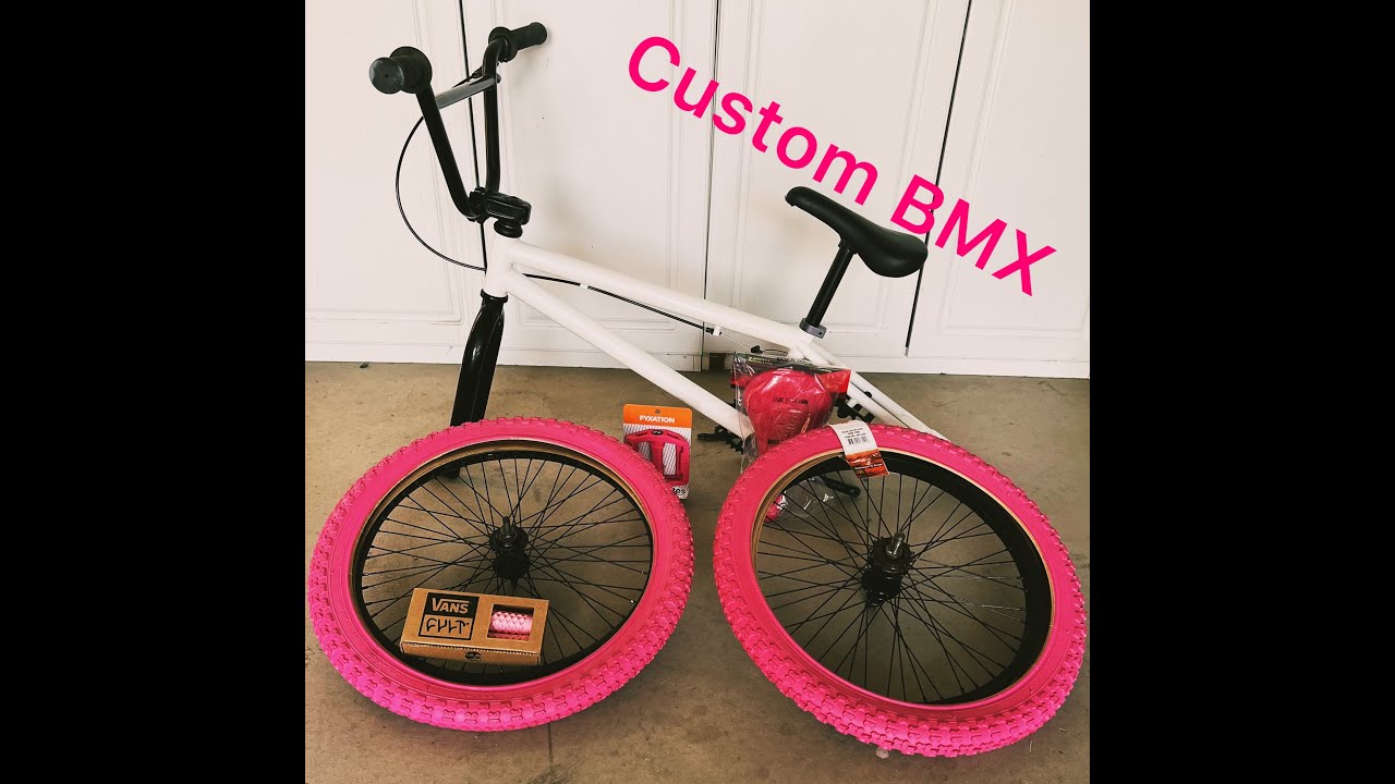 CUSTOM BMX BICYCLE RESTORATION COTTON CANDY BIKE. 