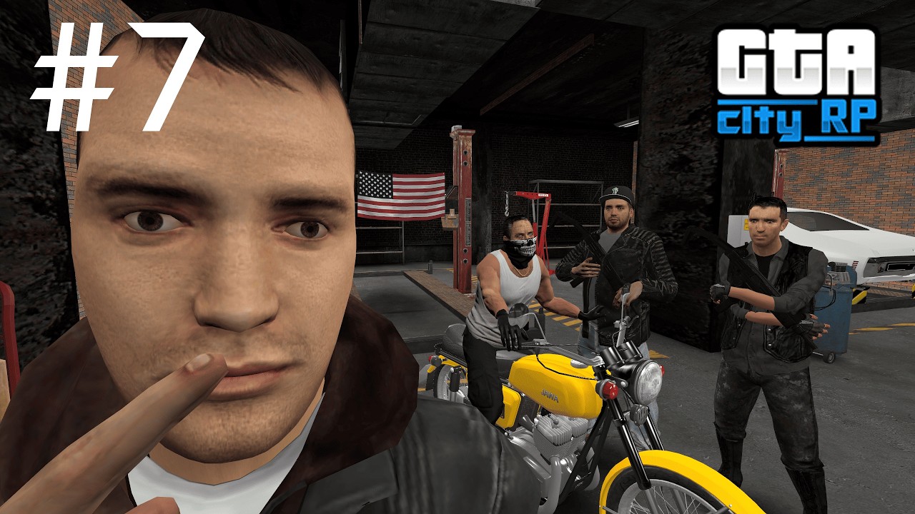 LE CASSE DES MOTARDS !!!!!// Série RP GMOD #7 // Le Combat Pour L'Or GTACityRP