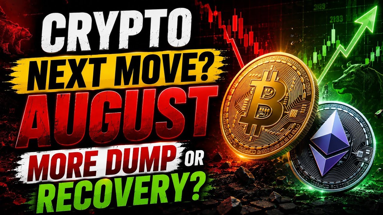 🛑 Crypto Next Move? - August Month More Crash or Recovery? | Market Analysis | Bitcoin News Today