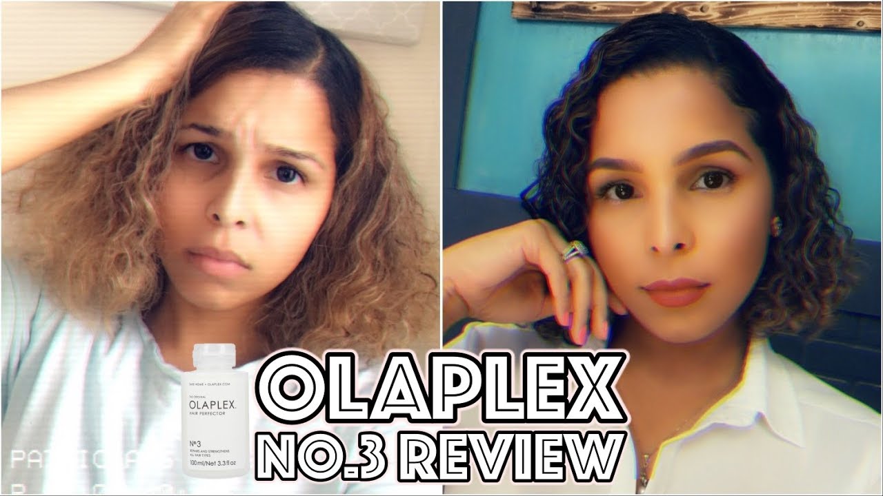 OLAPLEX NO.3 REVIEW & DEMO || HOW TO REPAIR DAMAGED CURLY HAIR || PATRIGLAMX