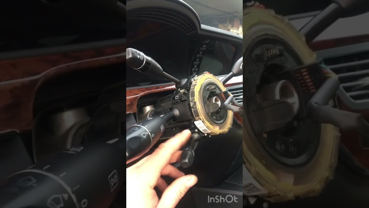 Ремонт положения рулевой колонки Mercedes Benz w221