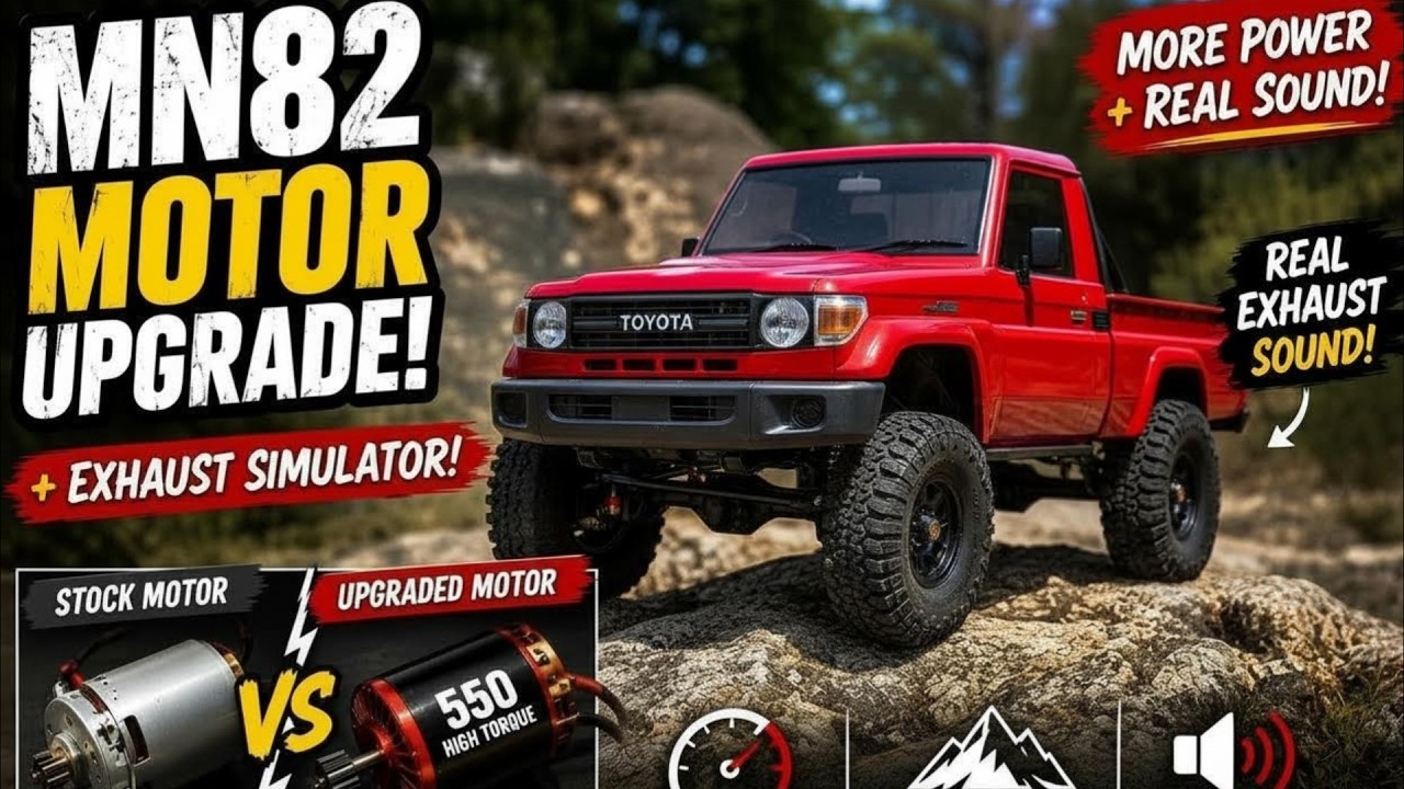 I UPGRADED My MN82 Motor + Added an EXHAUST Simulator! 😳🔥