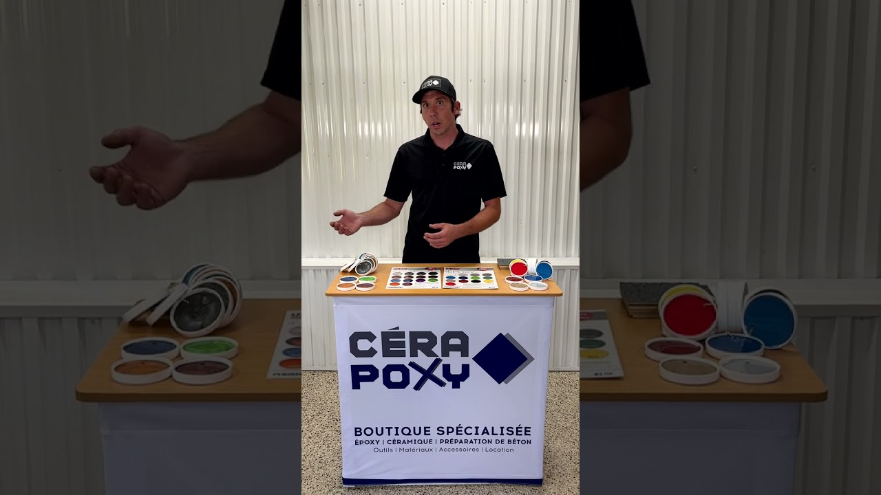 Epoxy 101 - Qu'est-ce que l'époxy? Couleurs, finis, lieux d'application et propriétés Cerapoxy