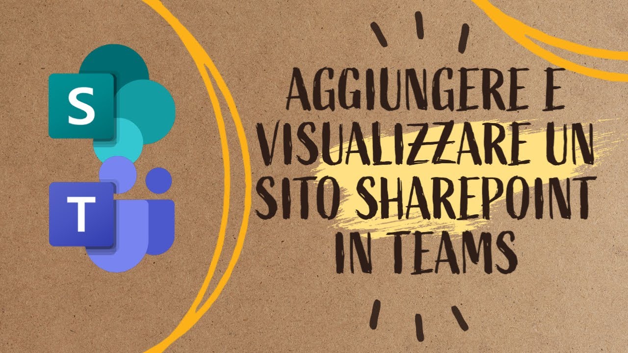 Aggiungere e visualizzare un sito SharePoint in Teams - Macraris