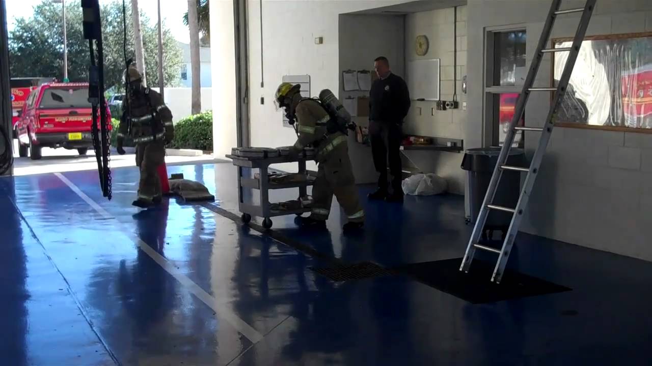 Largo Fire Rescue Air Consumption Drill