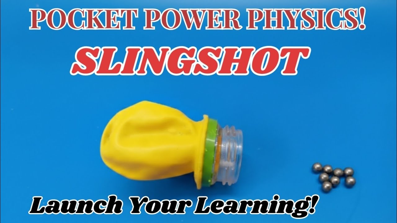 Easiest DIY Pocket Slingshot Ever! Using balloon, metal shots and water bottle.  ! How to do it?