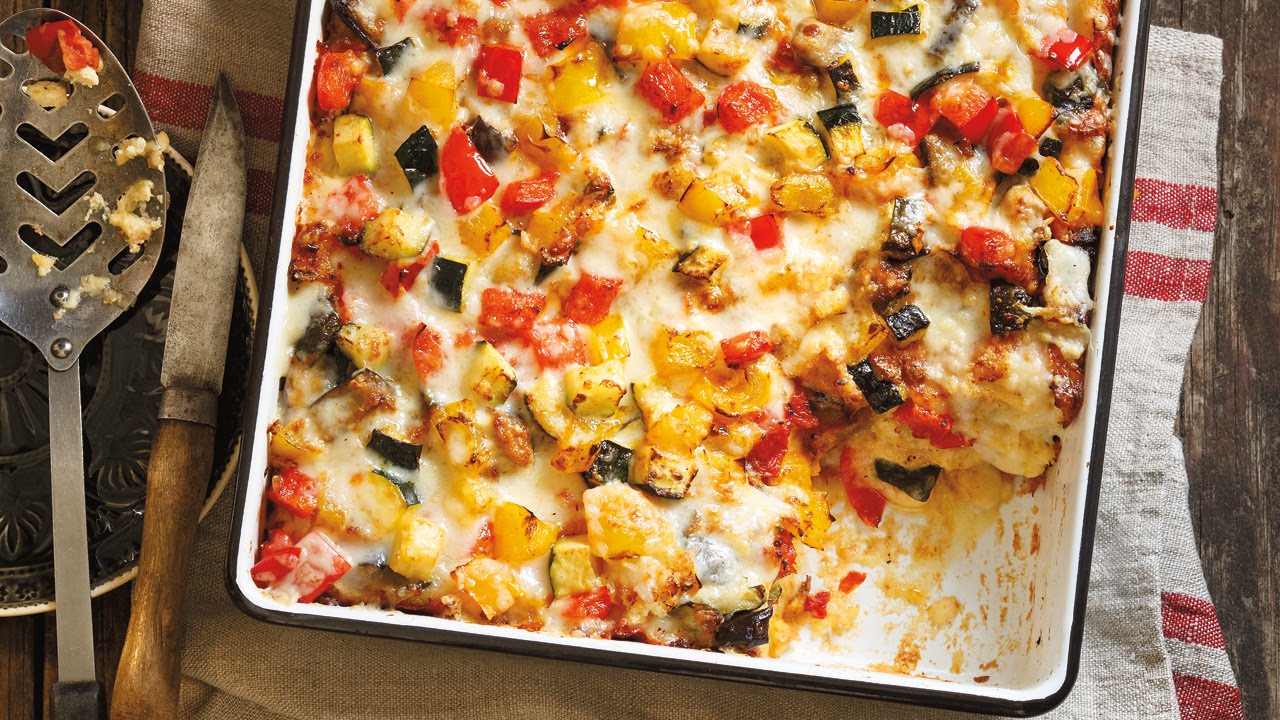 Roasted Ratatouille Strata | 2015 Milk Calendar